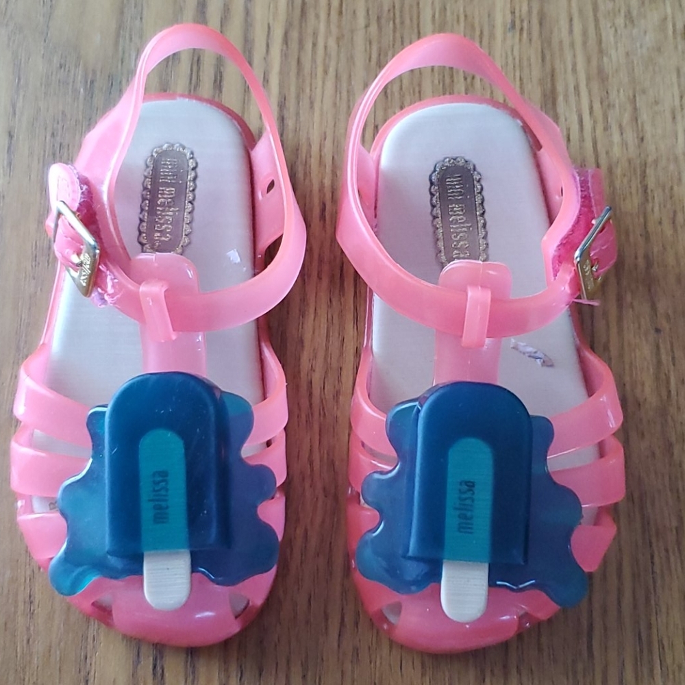 Mini Melissa toddler girl sandals